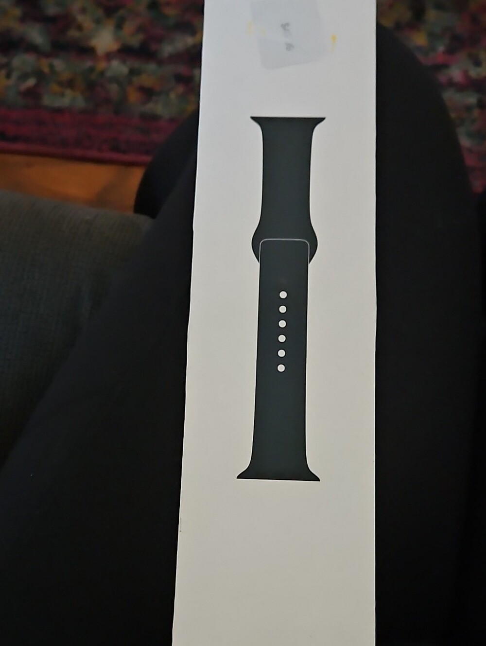 Apple Black Sport Band for Apple Watch